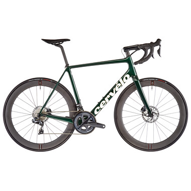 Bicicleta de carrera CERVÉLO R5 DISC Shimano Ultegra Di2 8070 36/52 Negro/Blanco 2021 0